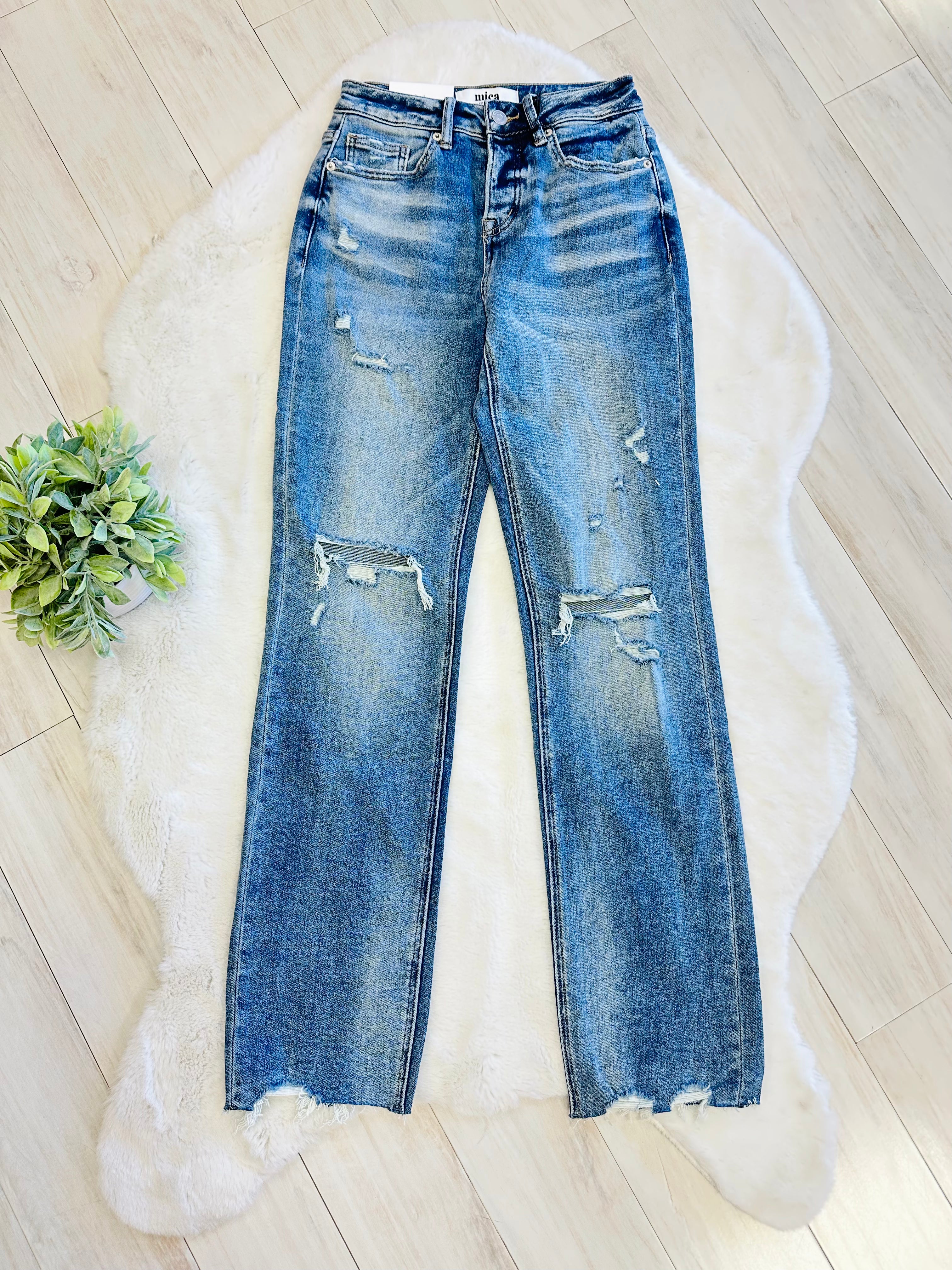 Women’s Mica High Rise Relaxed Straight Jeans #3027