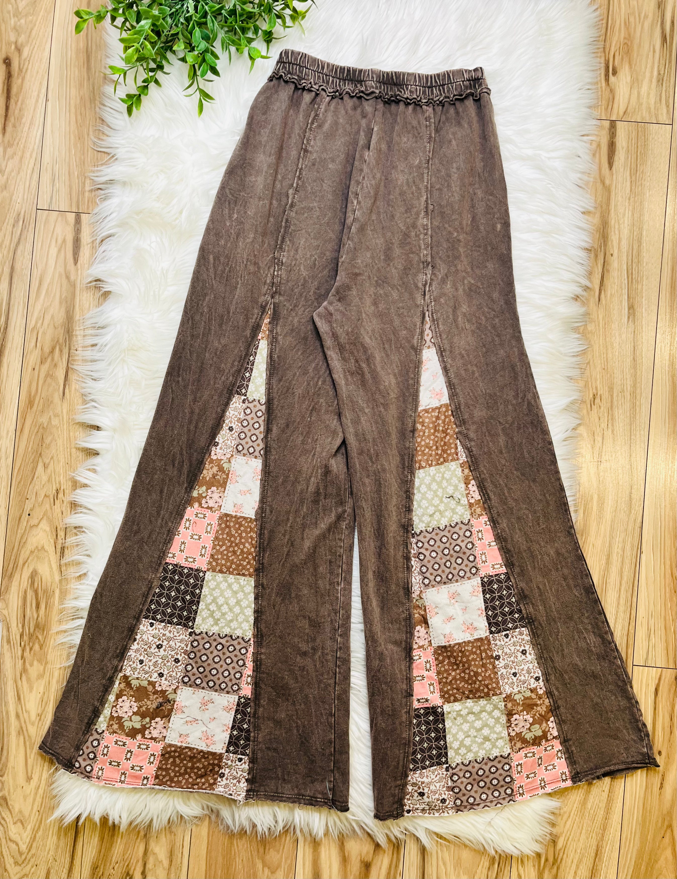 Women’s J Her Ash Oak Fall Paisley Patchwork Set- Loose Fit