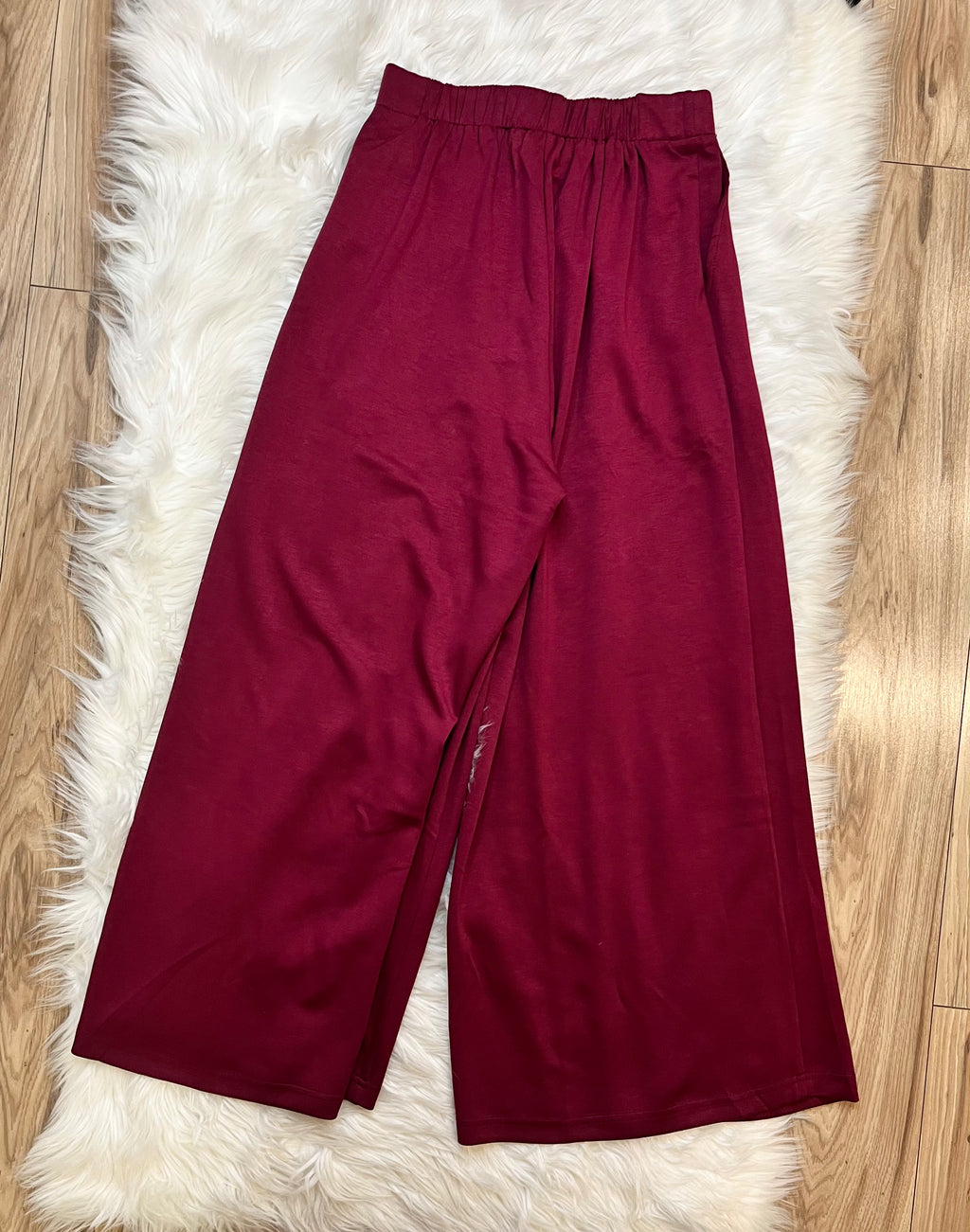Women’s Umgee Merlot Wide Leg Pants