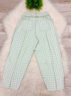 Women’s Anniewear Light Sage Barrel Knit Pants - True to Size