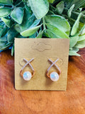 Rose Gold Grace & Glow Earrings