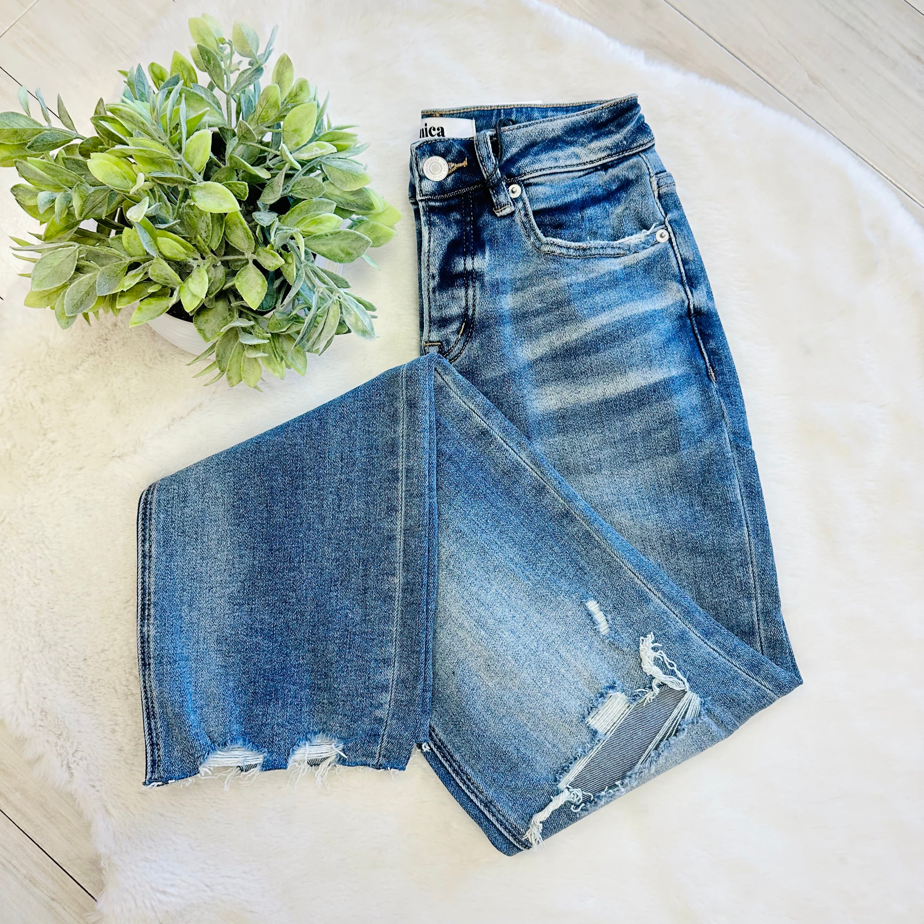 Women’s Mica High Rise Relaxed Straight Jeans #3027