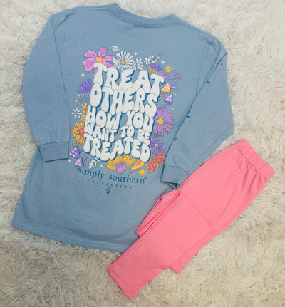 Kids Simply Southern How You Want to be Treated Tee - Mini Mee Boutique