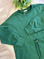 Women’s Jodifl Green Cinch Drawstring waist Top - Oversized