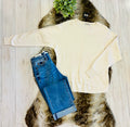 Women’s Sand Beige Knit Sweater