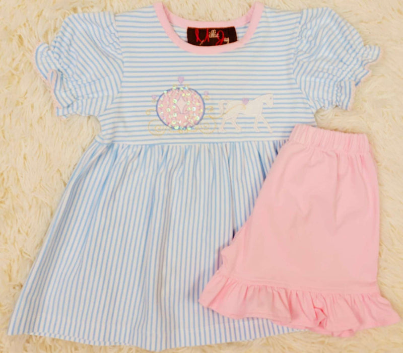 Girls 2 Piece Princess Set