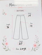 Women’s Anniewear Light Sage Barrel Knit Pants - True to Size
