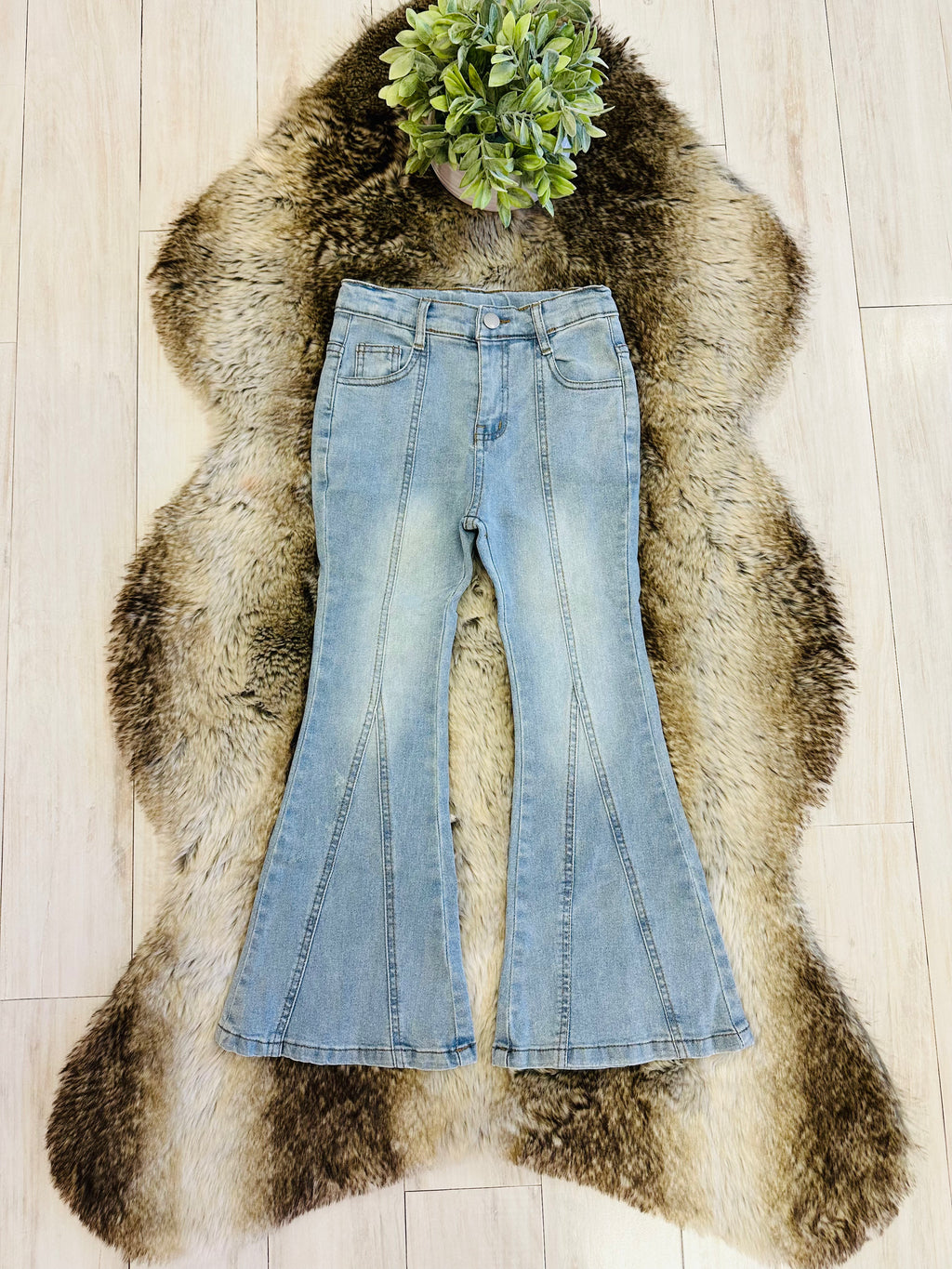 Stained Girl’s Flare Jeans
