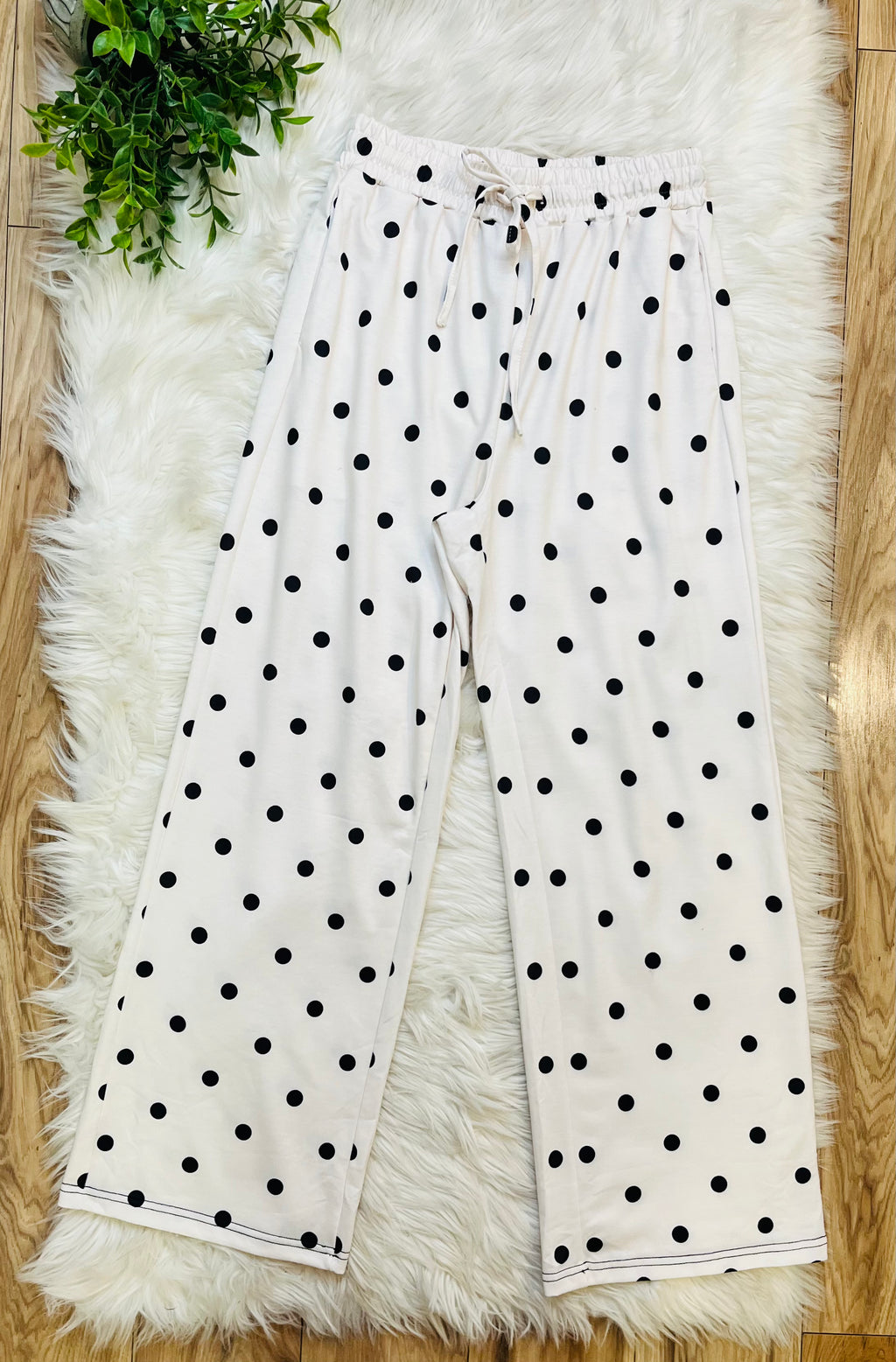 Women’s Evermmee Polka Dot Pant Set- True to Size