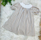 Girl’s Little Pony Smocked Dress