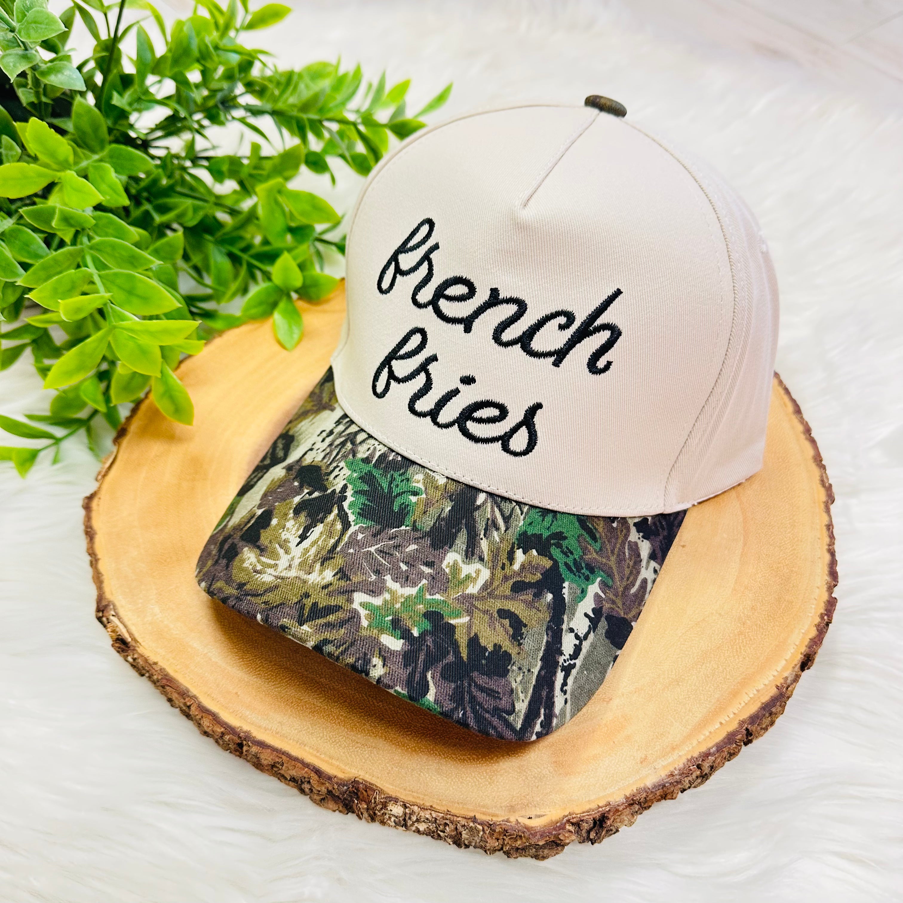 Women’s Camo “french fries” Hat