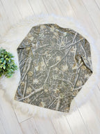 Women’s Golden Girls Long Sleeve Camo Kentucky Tee