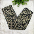 Women’s Risen Slouchy Ankle Barrel Leopard Jeans 21400