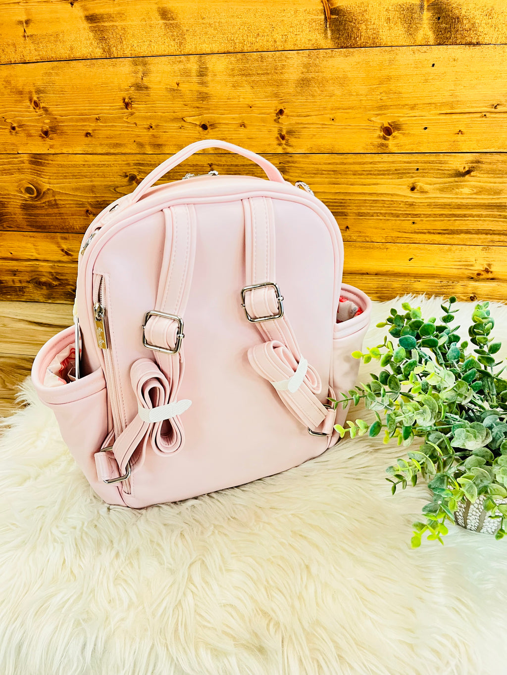 Itzy Ritzy Pink Mini Plus Diaper Bag