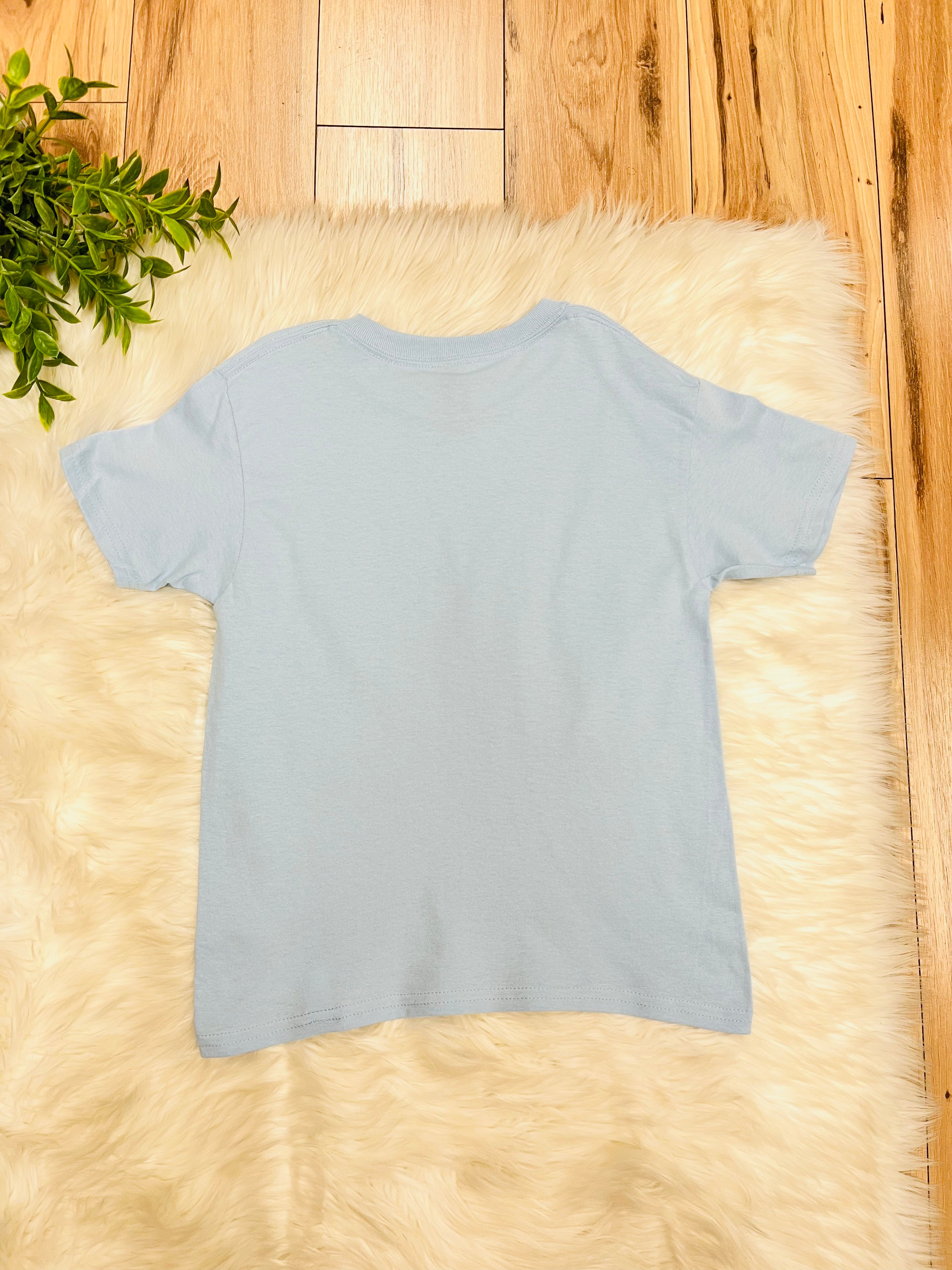 Girl’s Light Blue Kentucky Bow Graphic Tee