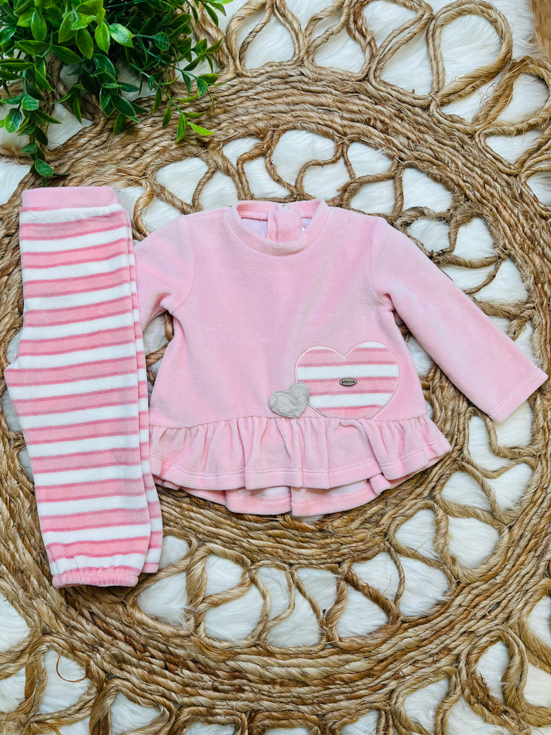 Girls Pink 2 Piece Set