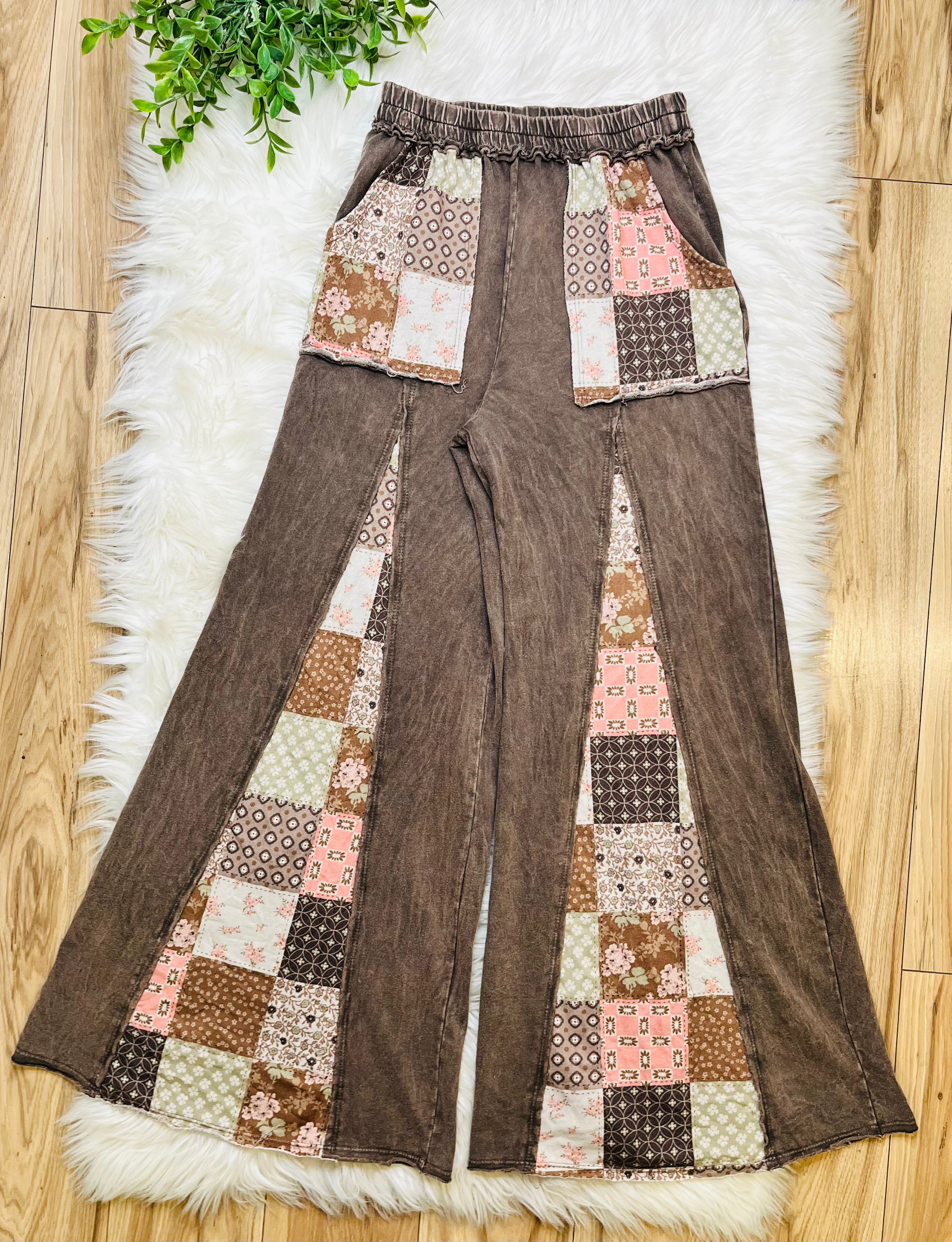 Women’s J Her Ash Oak Fall Paisley Patchwork Set- Loose Fit