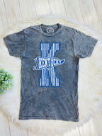 Women’s Grey Acid Wash Kentucky Tee