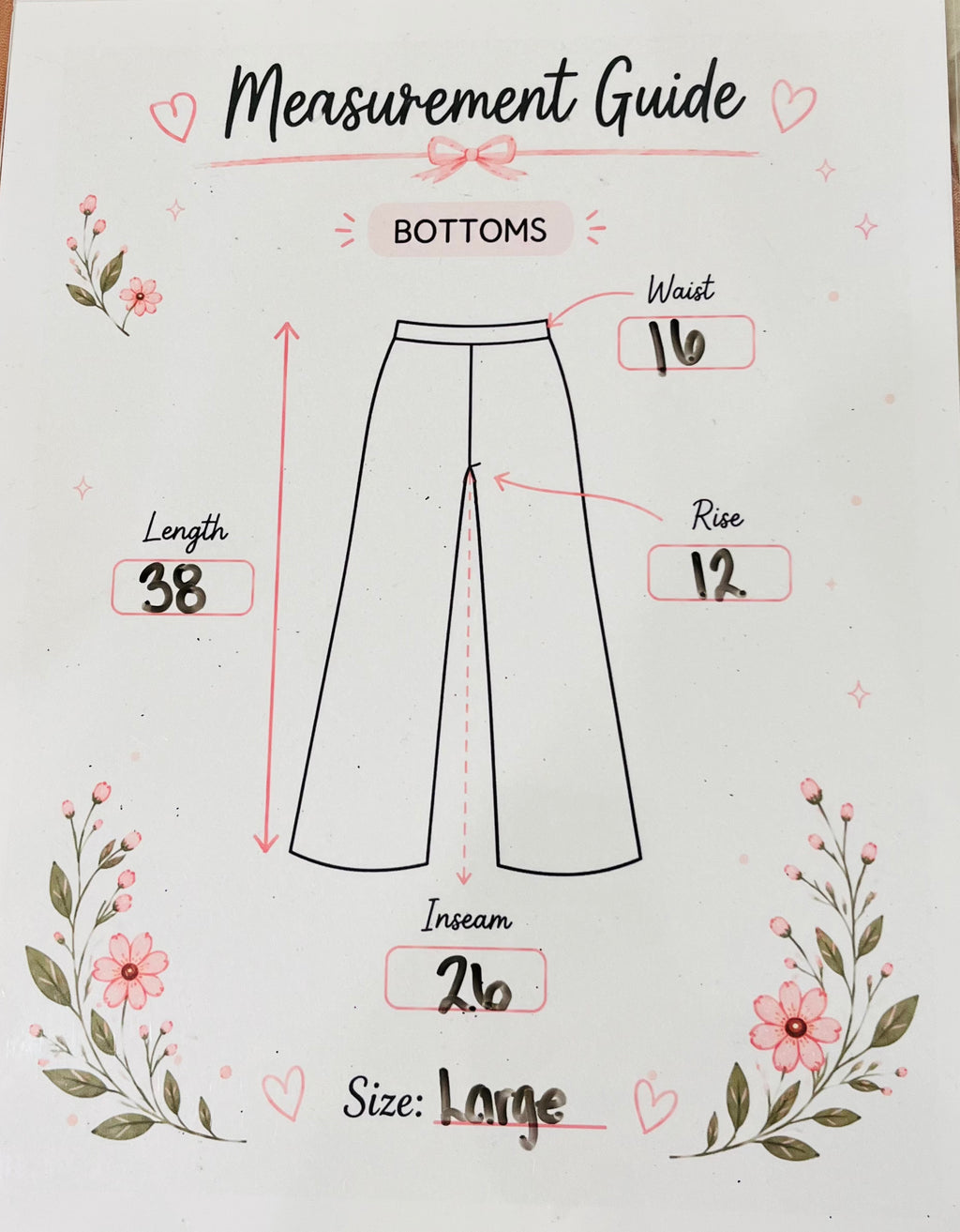 Women’s Umgee Black Linen Frayed Side Wide Leg Pants- True to Size