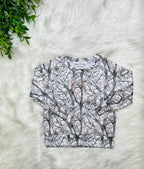 Girl’s Grey Camo Pant Set