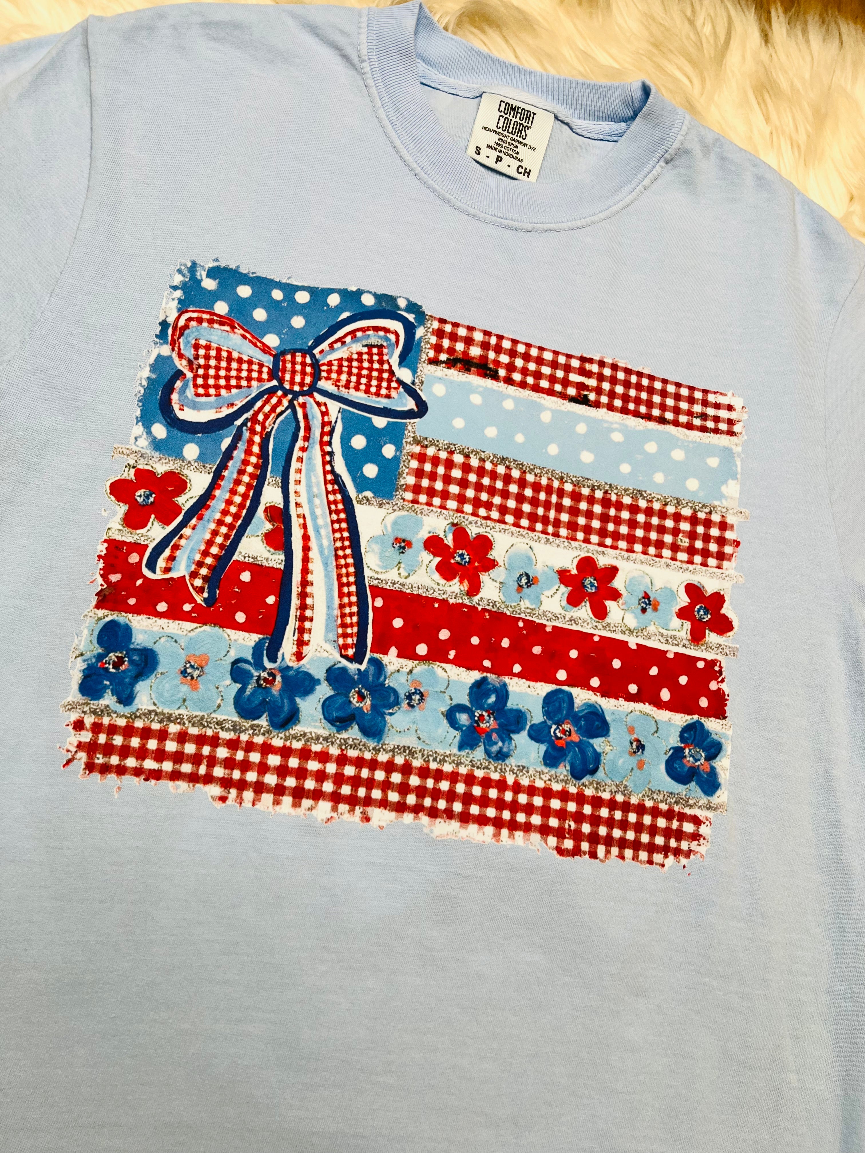 Women’s American Flag Tee