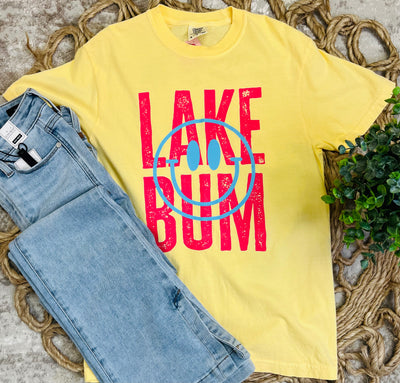 Comfort colors lake bum tee - Mini Mee Boutique