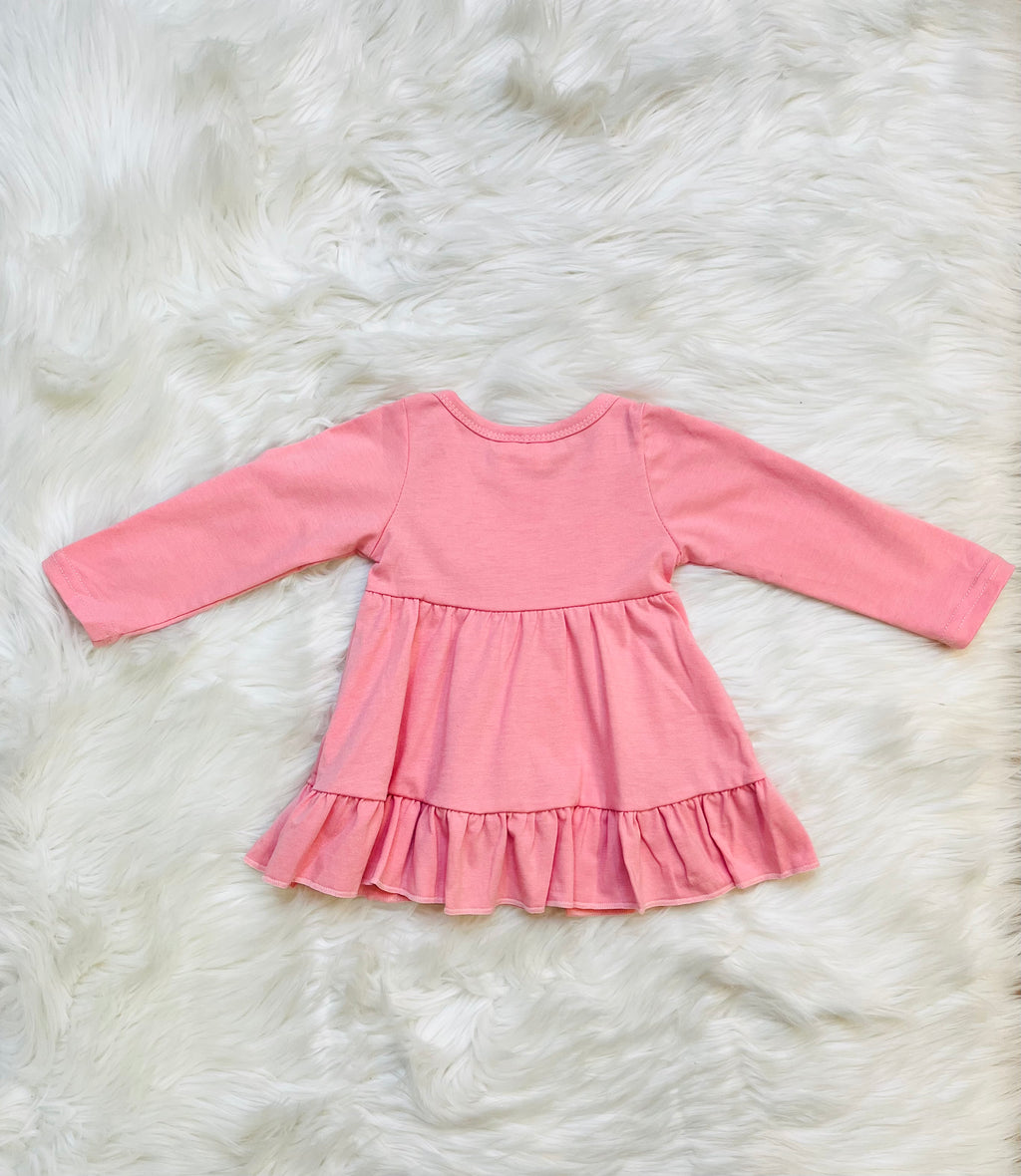 Girl’s Pink Cheetah Pant Set