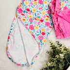Girls Garden Fresh Cutie Knot Gown and Blanket Set