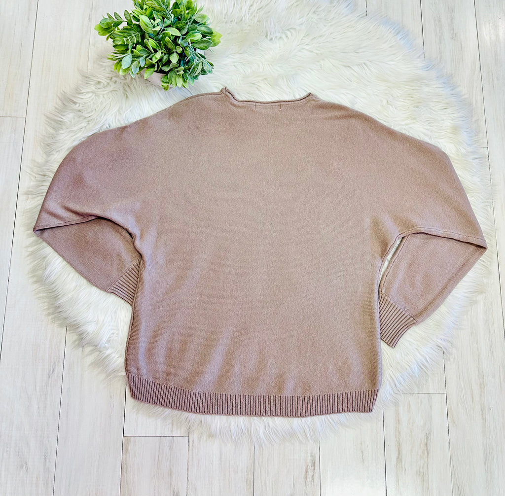 Women’s Tan Knit Sweater