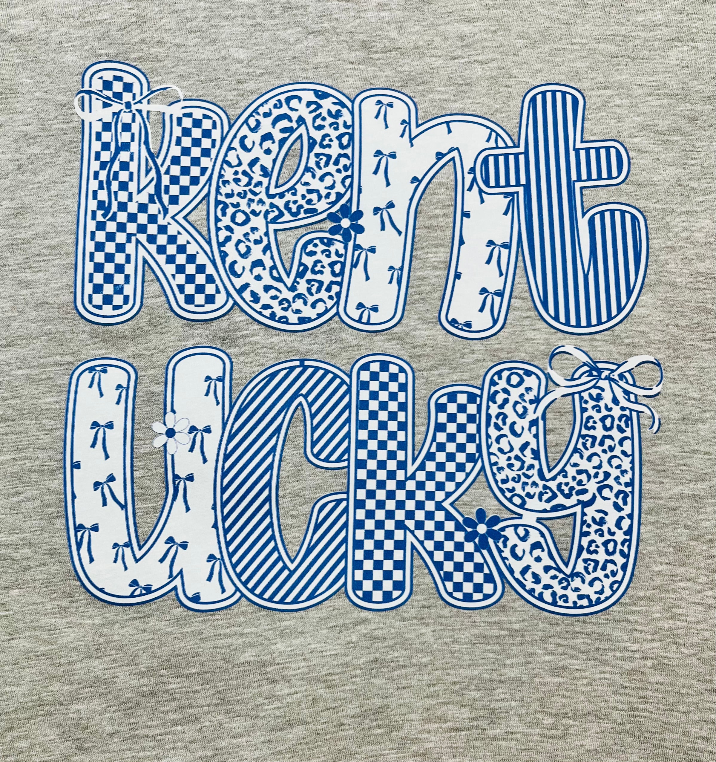 Girl’s Grey Kentucky Tee