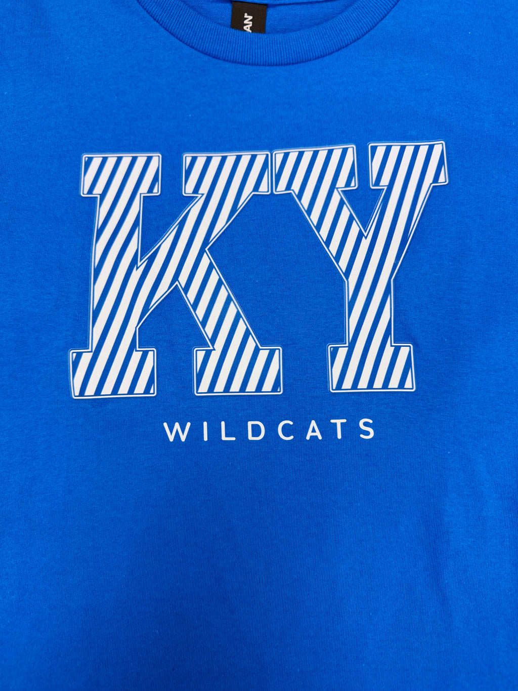 Girls Youth KY Blue Tee Shirt