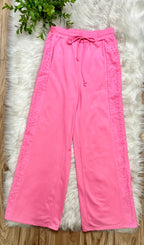 Women’s Pink Floral Eyelet Trim Set