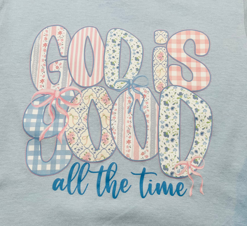 Girl’s God is Good Tee