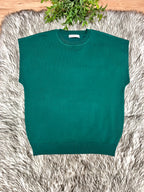 Women’s Zenana Forest Green Vest Top- True to Size