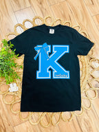 Women’s Comfort Colors Black Kentucky Bow Tee