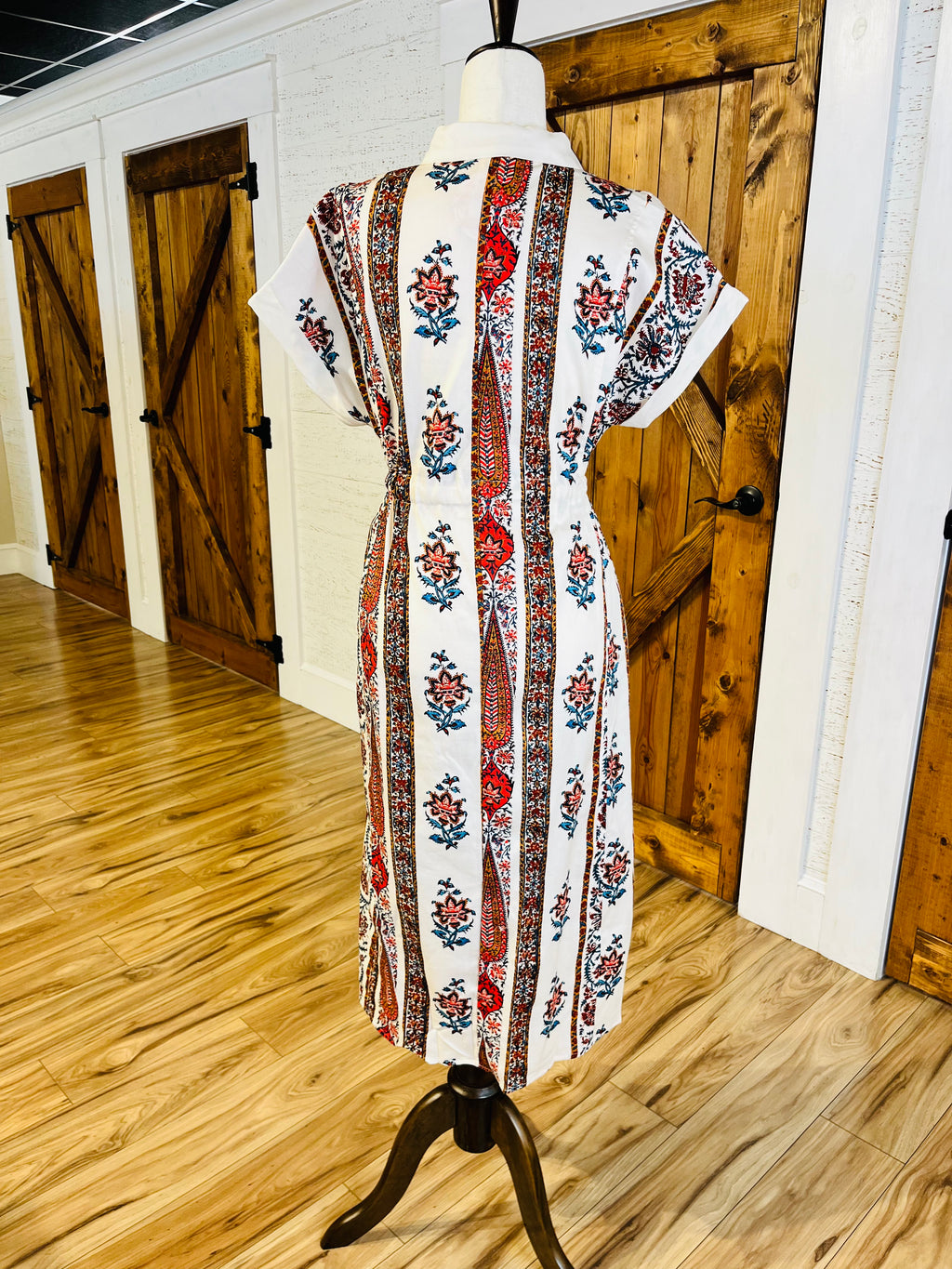 Women’s Umgee Vertical Print Dress