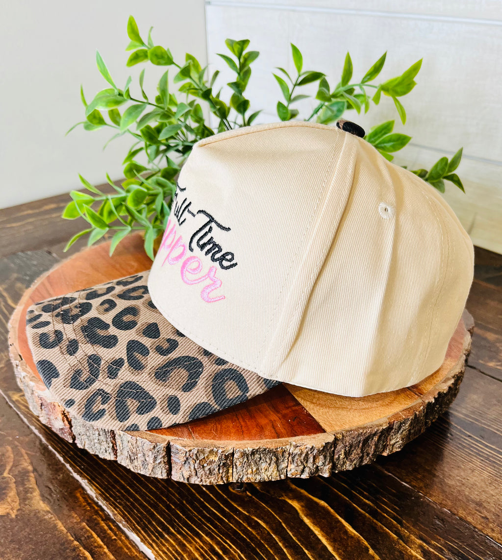 Women’s Full Time Yapper Leopard Hat