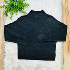 Women’s Love Tree Charcoal Sweater Top- True to Size