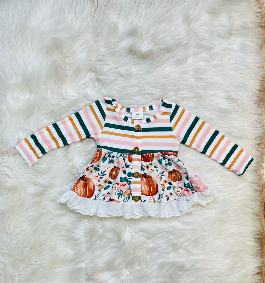 Girl’s Pumpkin Pant Set