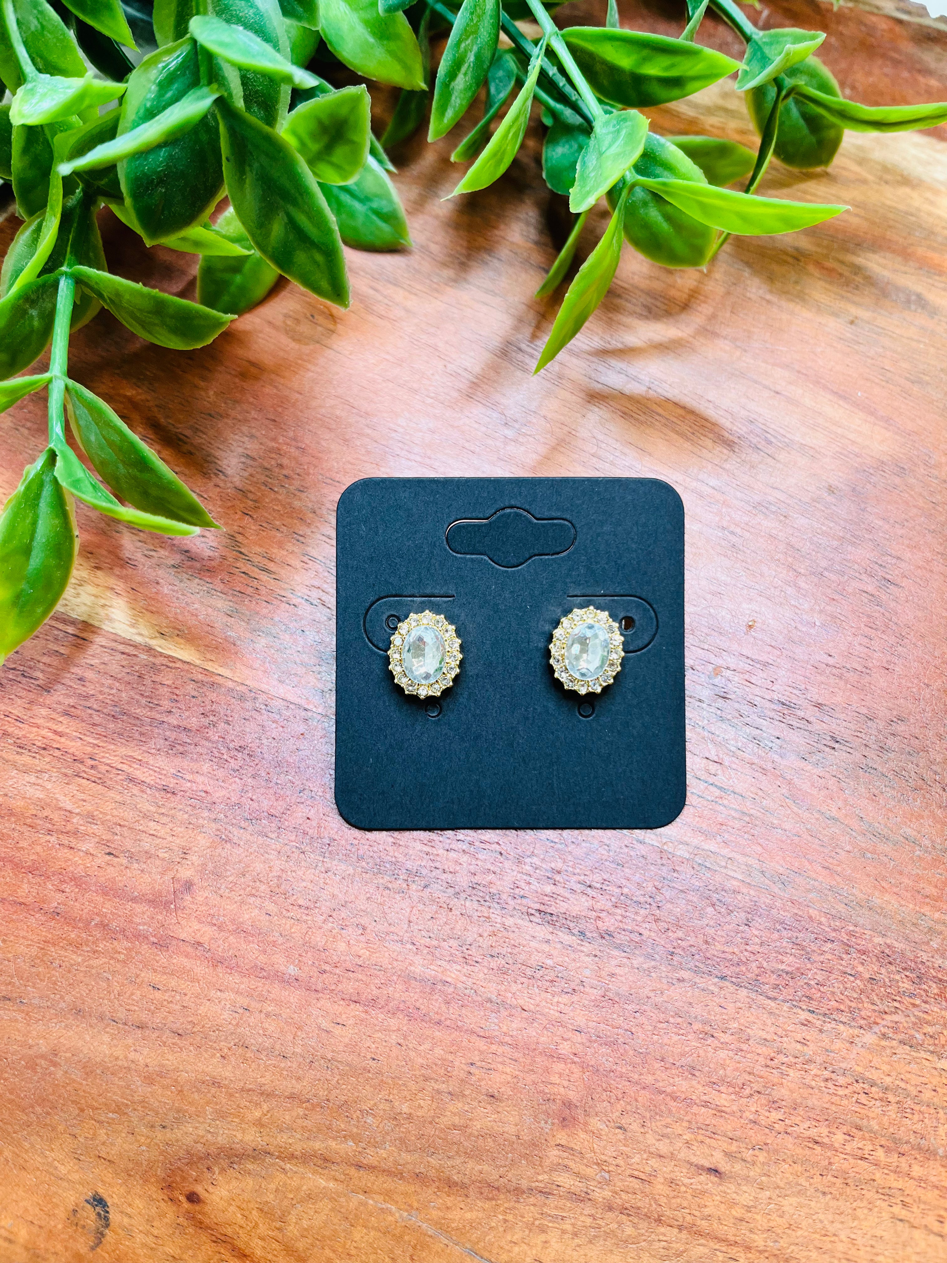 Women’s Diamond Gold Dipped Earrings