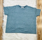 Women’s Zenana Teal Melange Pant Set