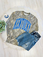 Women’s Golden Girls Long Sleeve Camo Kentucky Tee