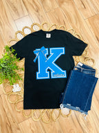 Women’s Comfort Colors Black Kentucky Bow Tee