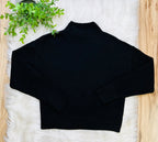 Women’s Love Tree Black Sweater Top- True to Size