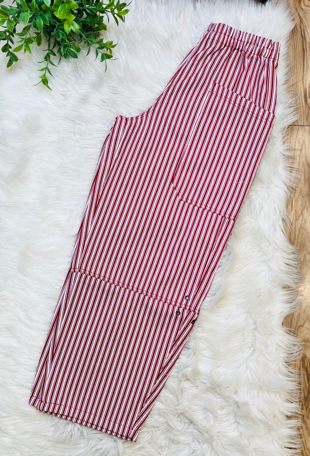 Women’s Blu Pepper Berry Stripe Pants