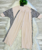 Women’s Evermmee Ribbed Cheetah Set- True to Size Oversized Look