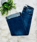Women’s Risen High Rise Distressed Cuff Jeans 1501