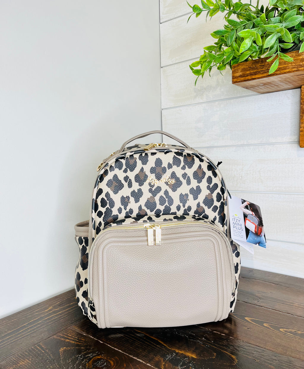 Itzy Ritzy Mini Leopard Diaper Bag