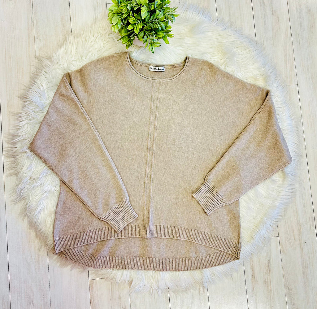 Women’s Mocha Knit Sweater