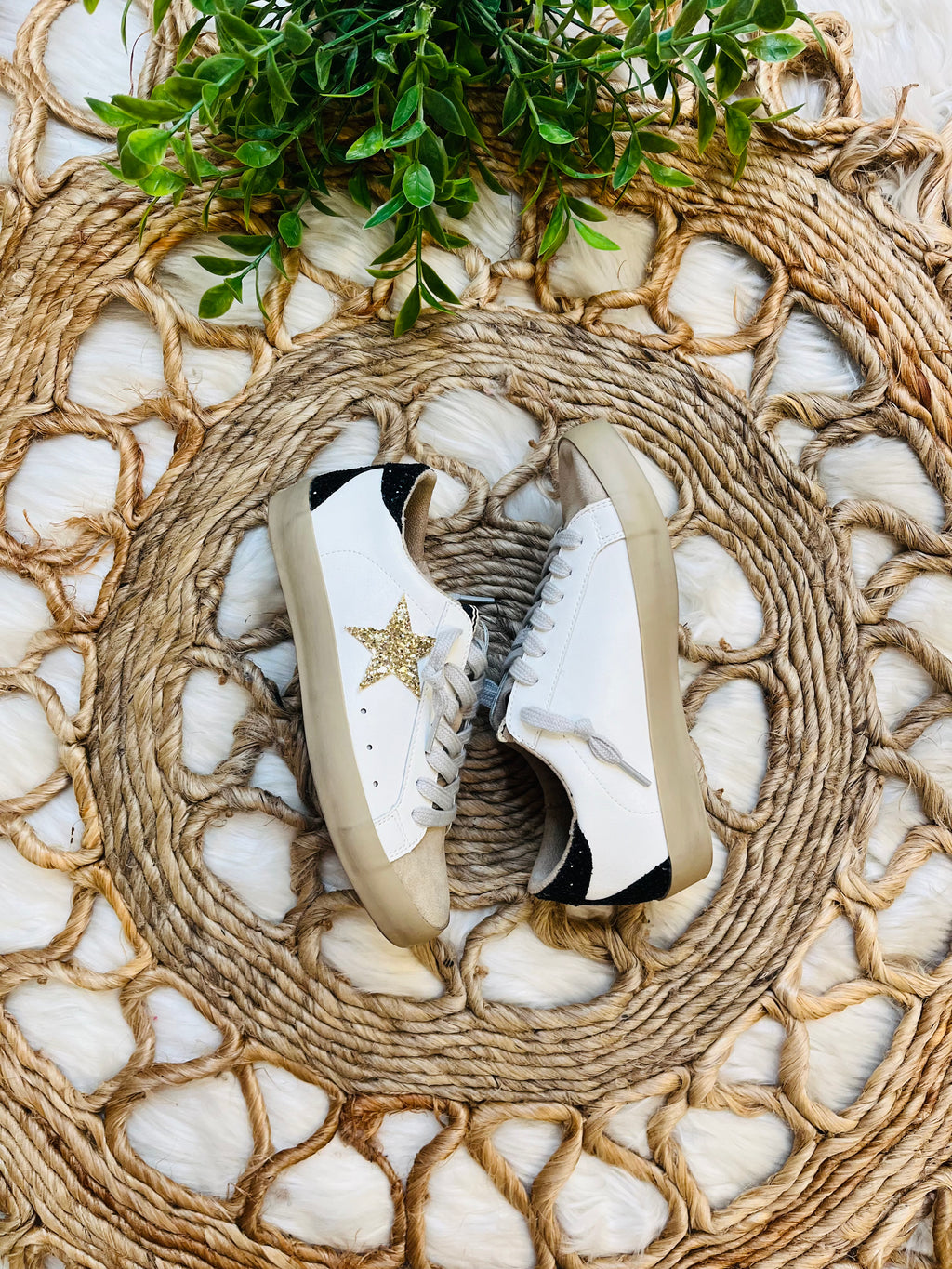 Girl’s ShuShop Gold Sparkle Shoes